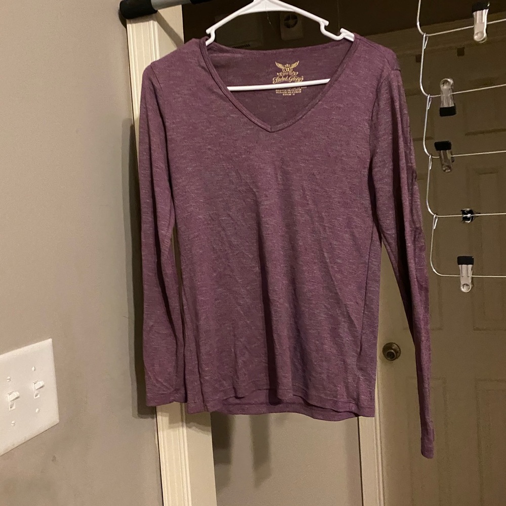 Burgundy Blouse
